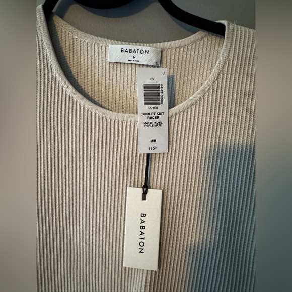 Babaton Sculpt Knit Racer Mini Dress - Picture 8 of 9